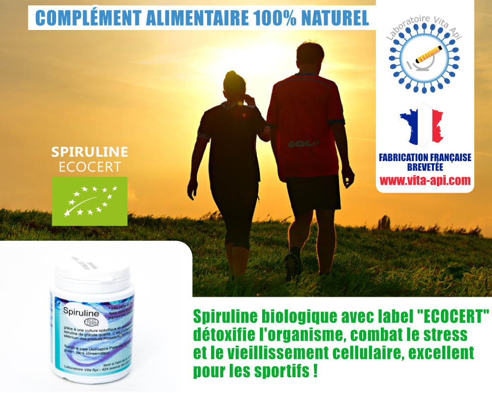 SPIRULINE BIOLOGIQUE 100% NATURELLE