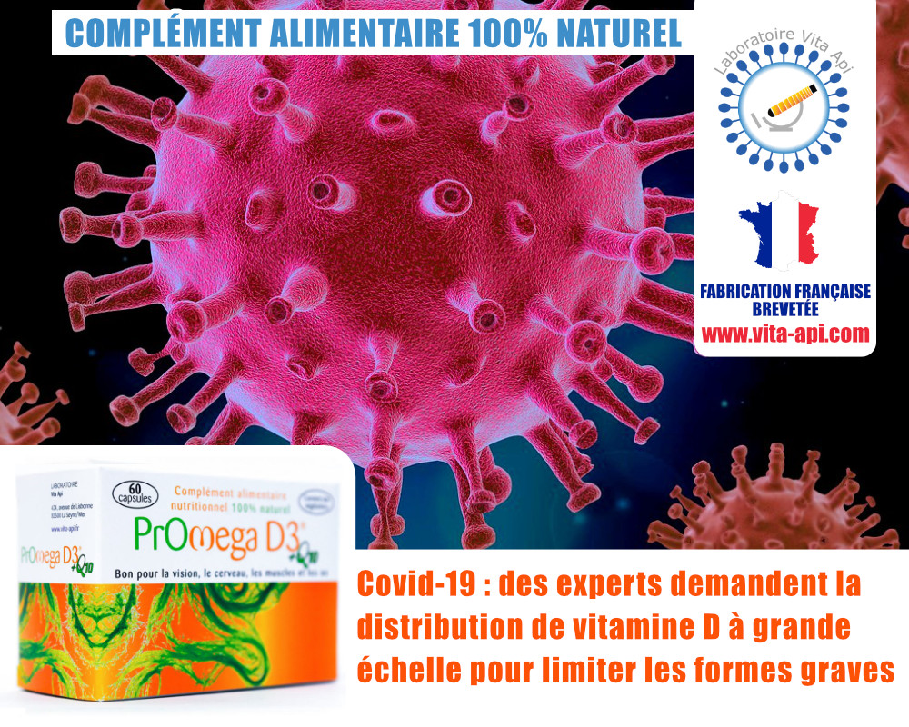 Covid-19 : des experts demandent la distribution de vitamine D à grande échelle pour limiter les formes graves